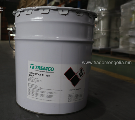 Tremproof PU300 усны хамгаалалттай, полиуретан шингэн мембран
